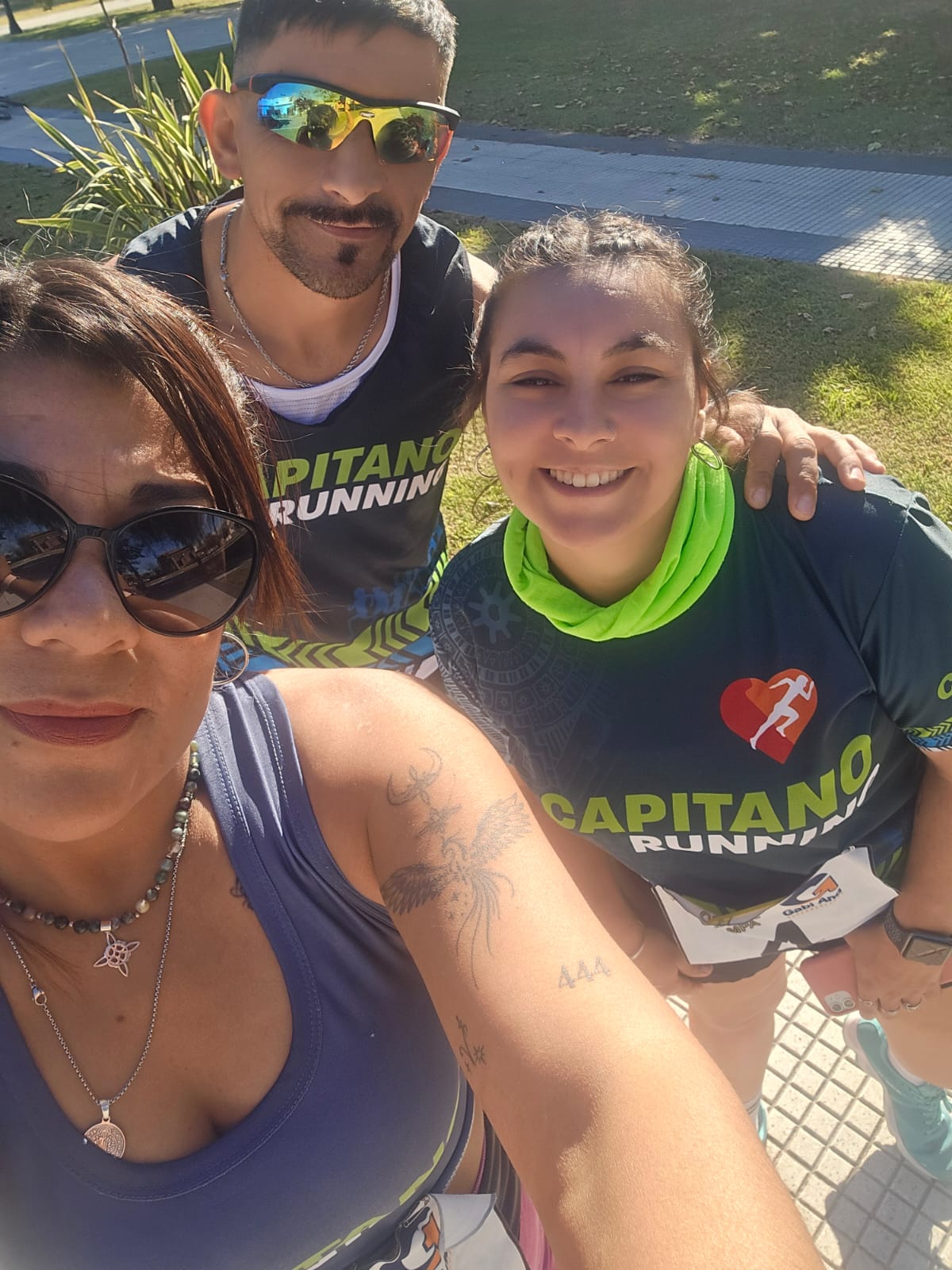 Integrantes de Capitano Running compitieron en Macachín 